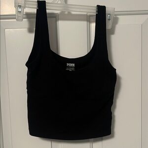PINK Victoria's Secret Black Crop Top